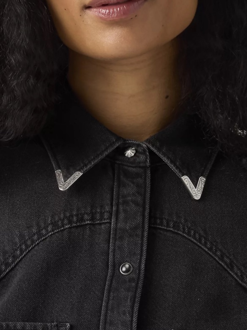 Levi's TEODORA METAL TIPPED WESTERN SHIRT - Picture 4 of 6